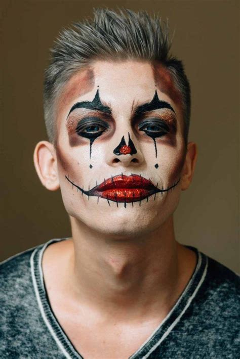 easy male halloween makeup|simple halloween makeup for guys.